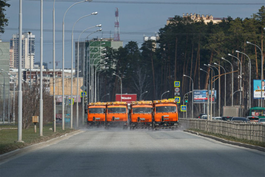 Екатеринбургские коммунальщики ведут интенсивную подготовку ко Дню города