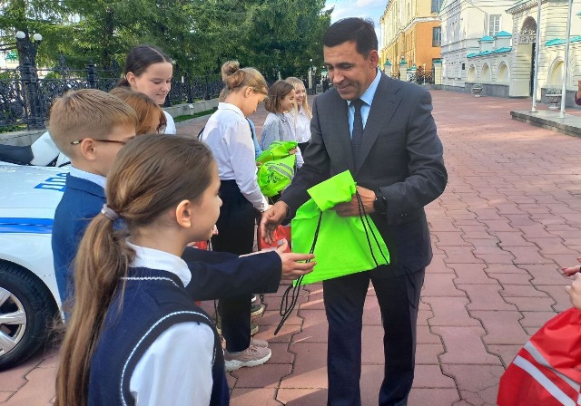 Губернатор Свердловской области Евгений Куйвашев поддержал идеи Всероссийской Недели безопасности дорожного движения